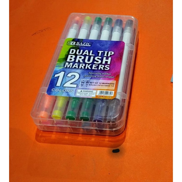 

dual tip brush pen 12 warnabazic