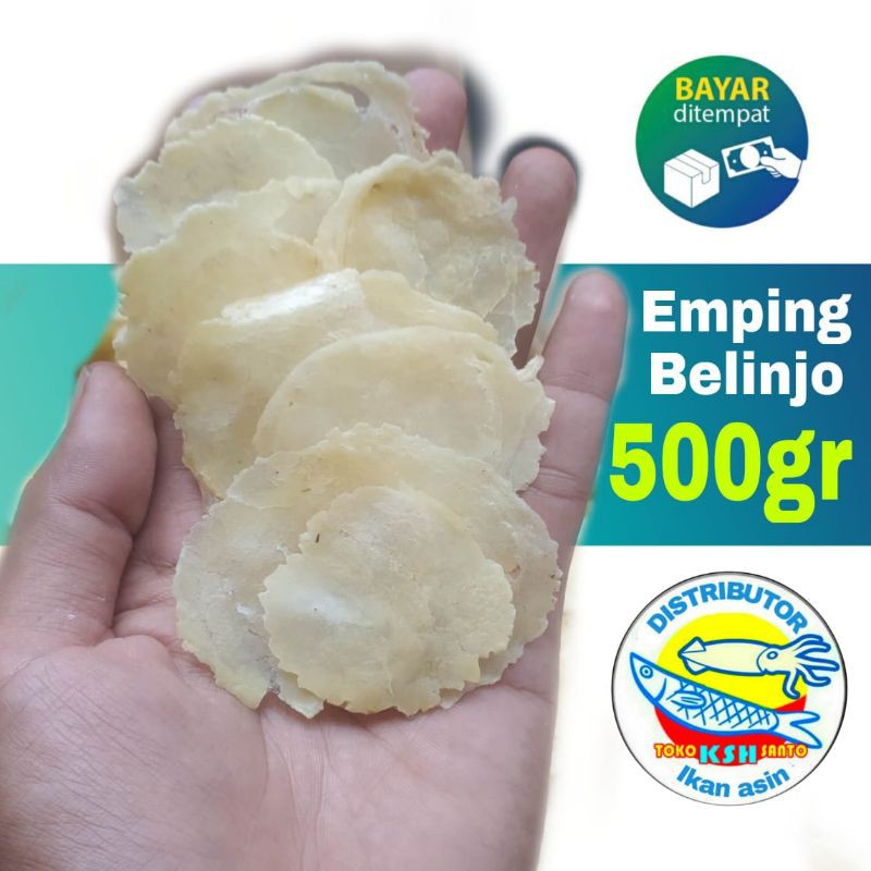 

Emping Belinjo segar-500gram