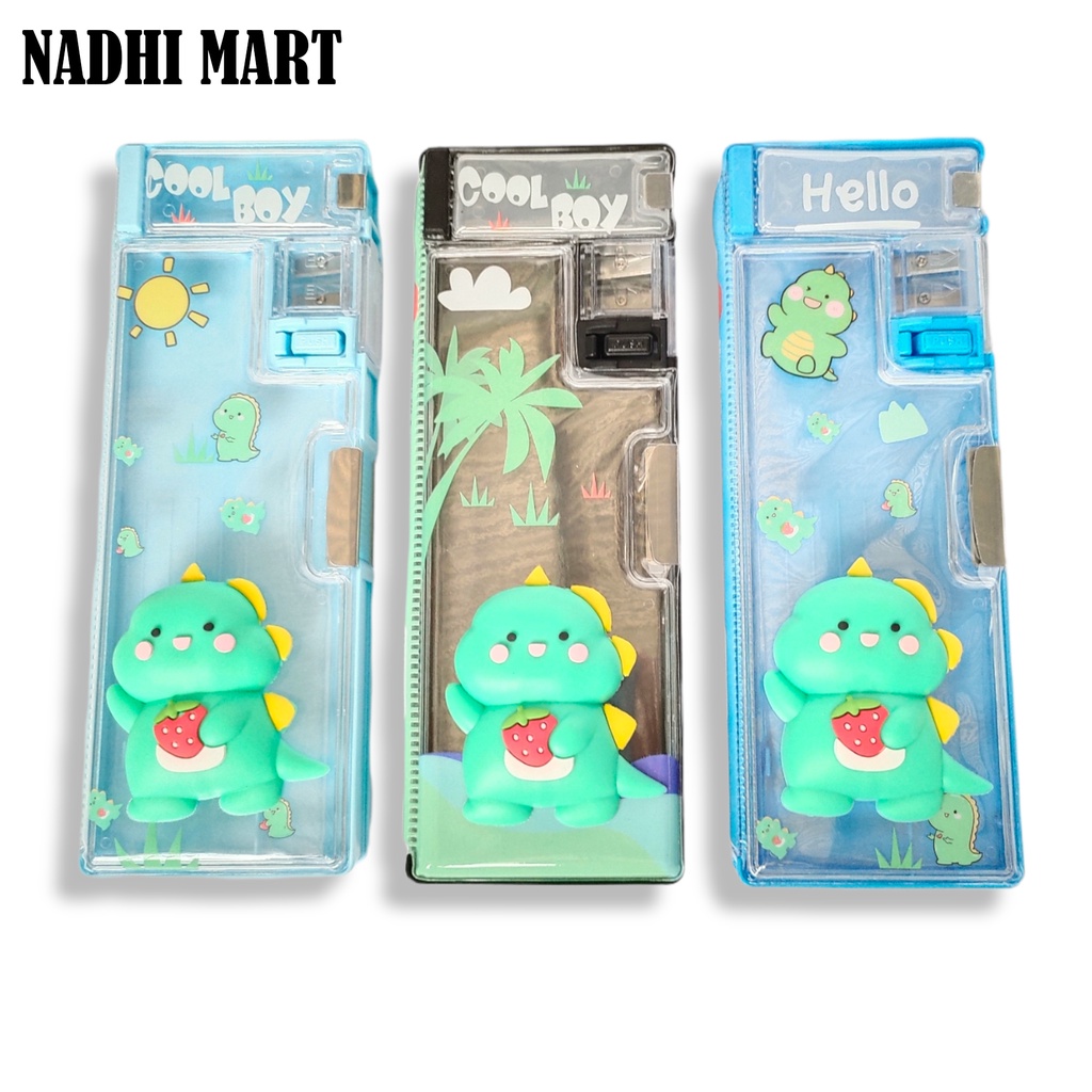 

TEMPAT PENSIL MAGNET MOTIF DINOSAURUS / PCM XPM-552 TRANS TIMBUL (96)