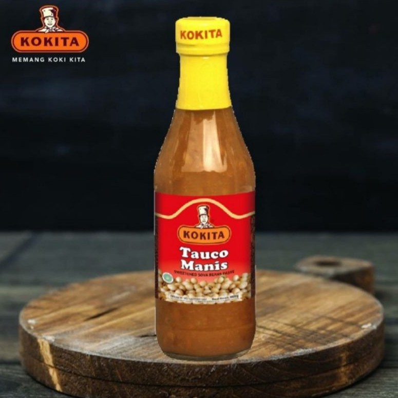 

KOKITA TAUCO MANIS 400GR / BUMBU KEDELAI TAOCO SAUS SAOS / SWEETENED SOYA BEAN PASTE