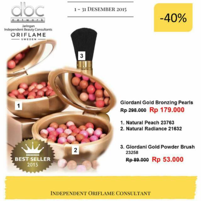 Blush on Oriflame