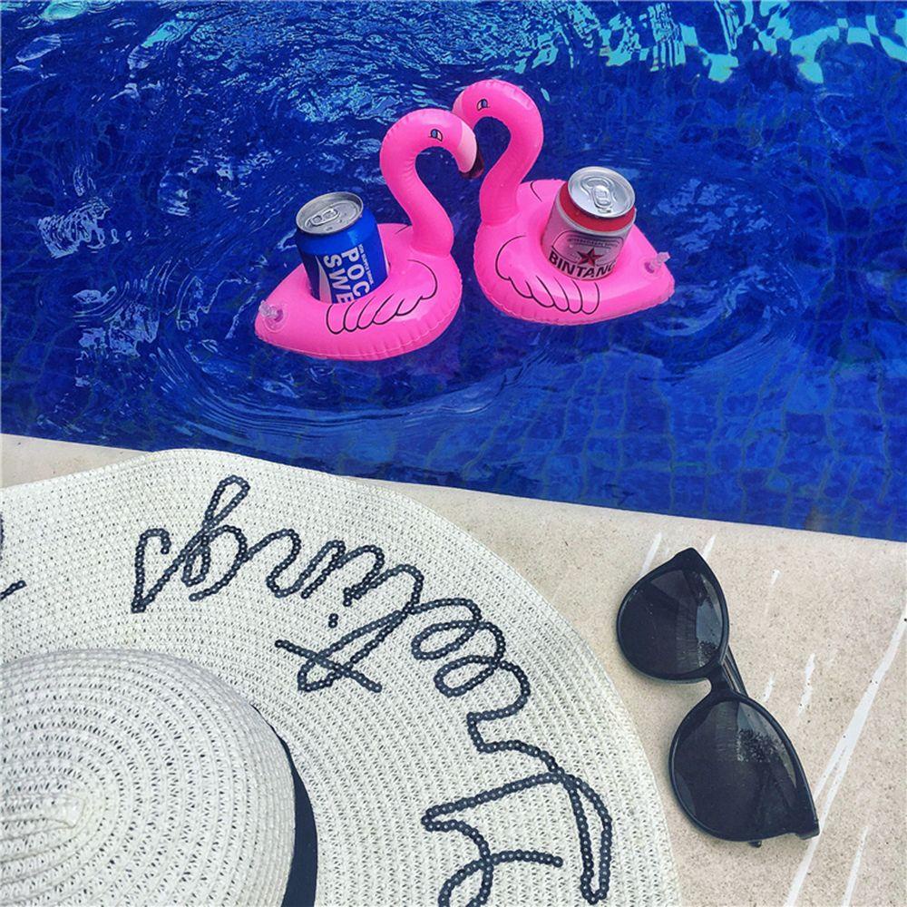 Nanas 5 Pcs Tropical Flamingo Ulang Tahun Anak Hadiah Pesta Dekorasi Kolam Renang Pelampung Tiup