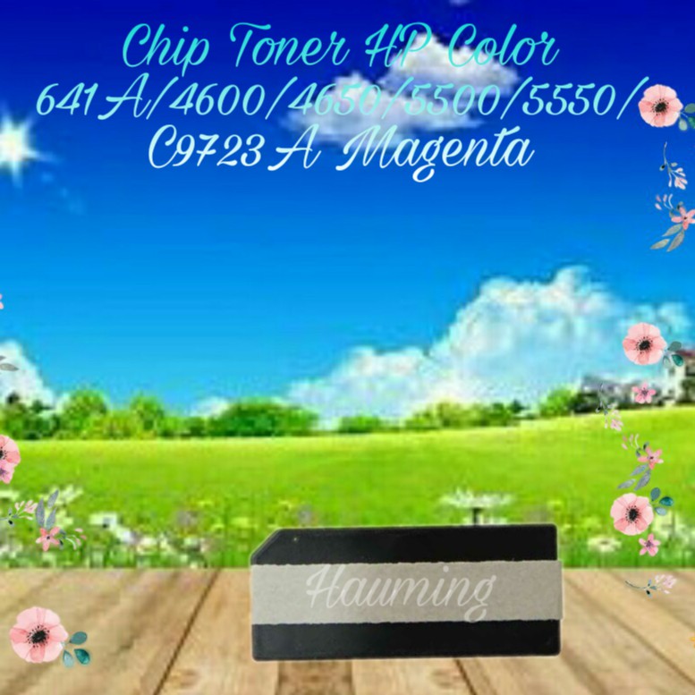 Chip Toner HP 641A 4600 4610 4650 4600dtn 4600hdn 4600n 4650dn 4650hdn 4650n C9723A Magenta