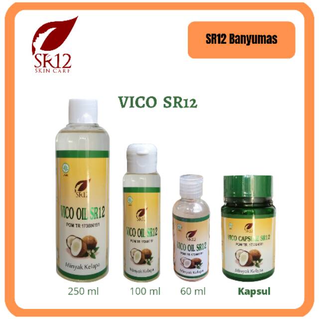 

VICO SR12, Minyak kelapa murni, Virgin Coconut oil