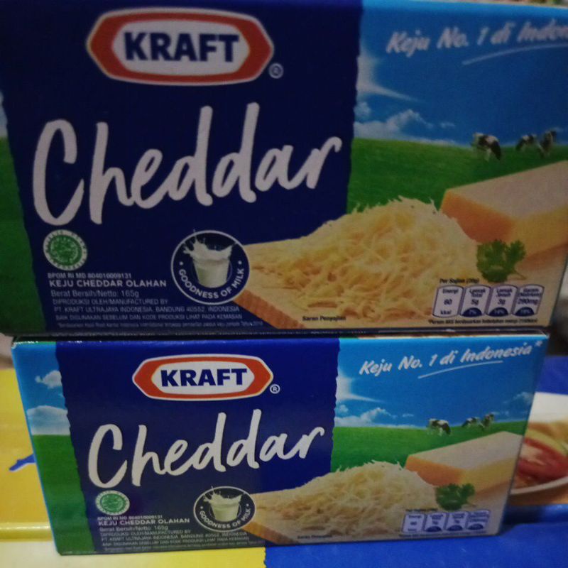 

Kraft cheddar 165gr