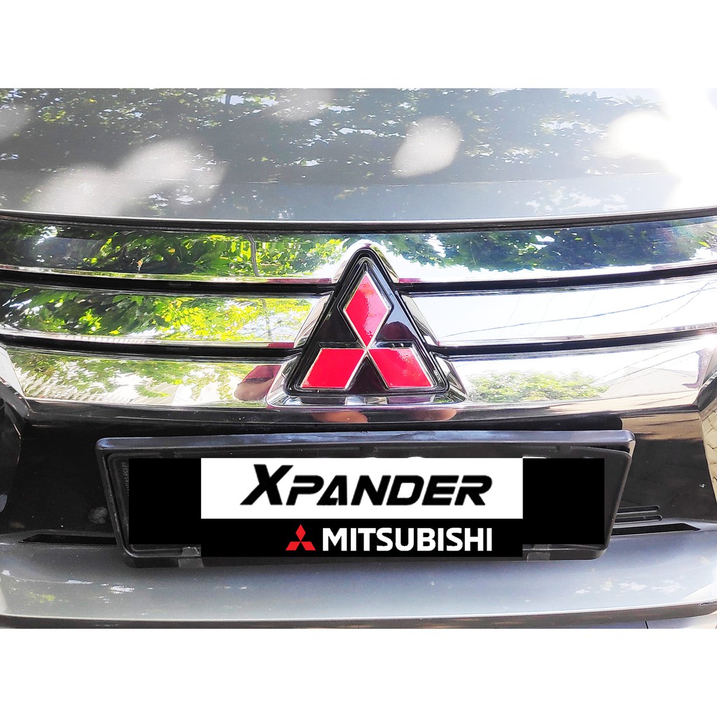 Sticker Logo Xpander Merah Depan Belakang