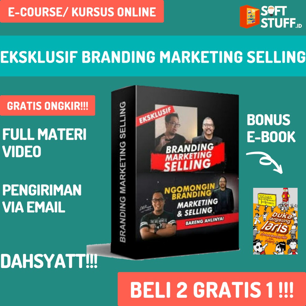 

Ecourse - Branding Marketing Selling - Subiakto