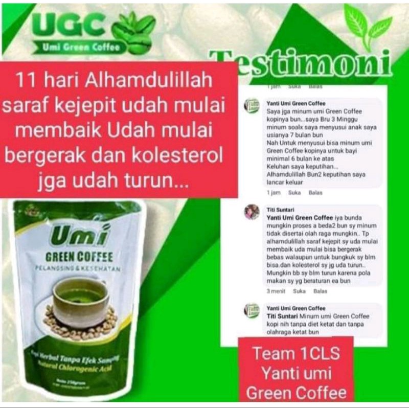 UMI GREEN COFFEE ORIGINAL/RESMI