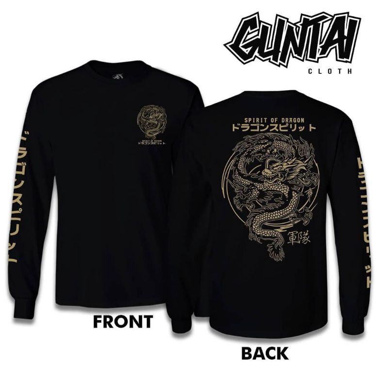 Kaos / T-shirt Guntai Lengan Panjang | GT 27