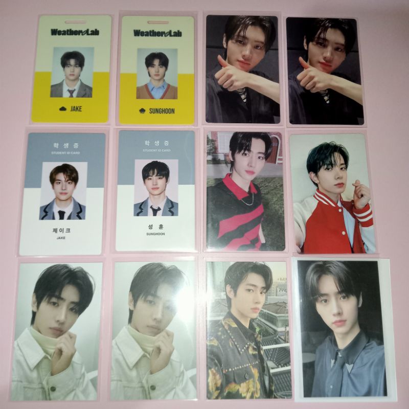 PHOTOCARD ENHYPEN KPOP K-POP PC TOREC SENKOU HANAKAI SUNGHOON ENHA LUCKY DRAW TOWER RECORDS JAPAN ID