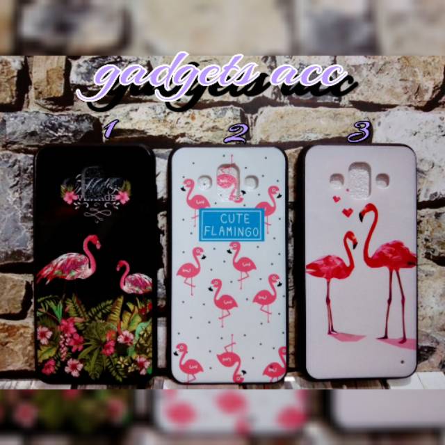 Case Flamingo Uv Oil for Samsung J7 Duo