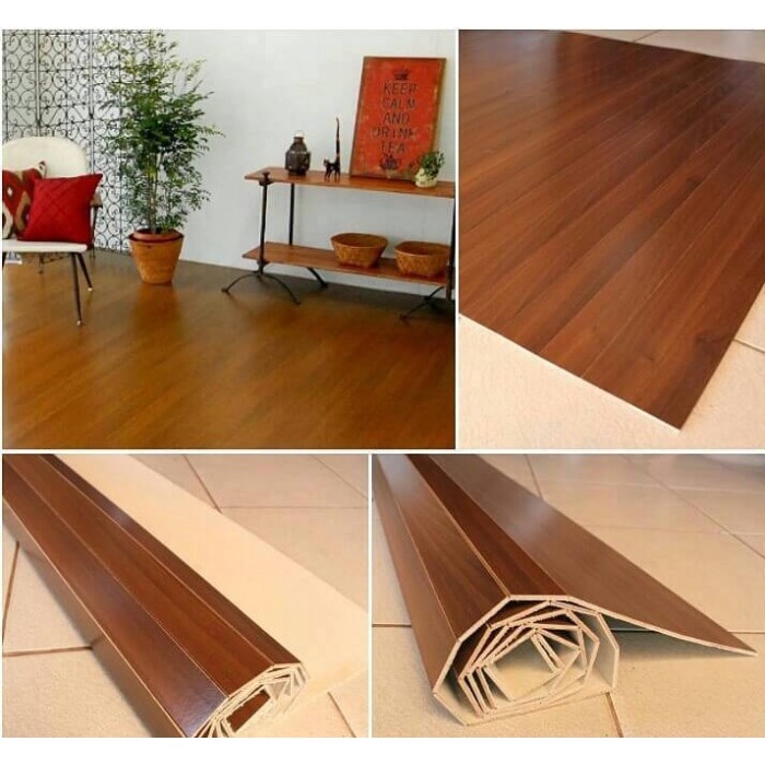 Tikar - Tikar Kayu Plywood, Carpet Lampit Plywood, Karpet