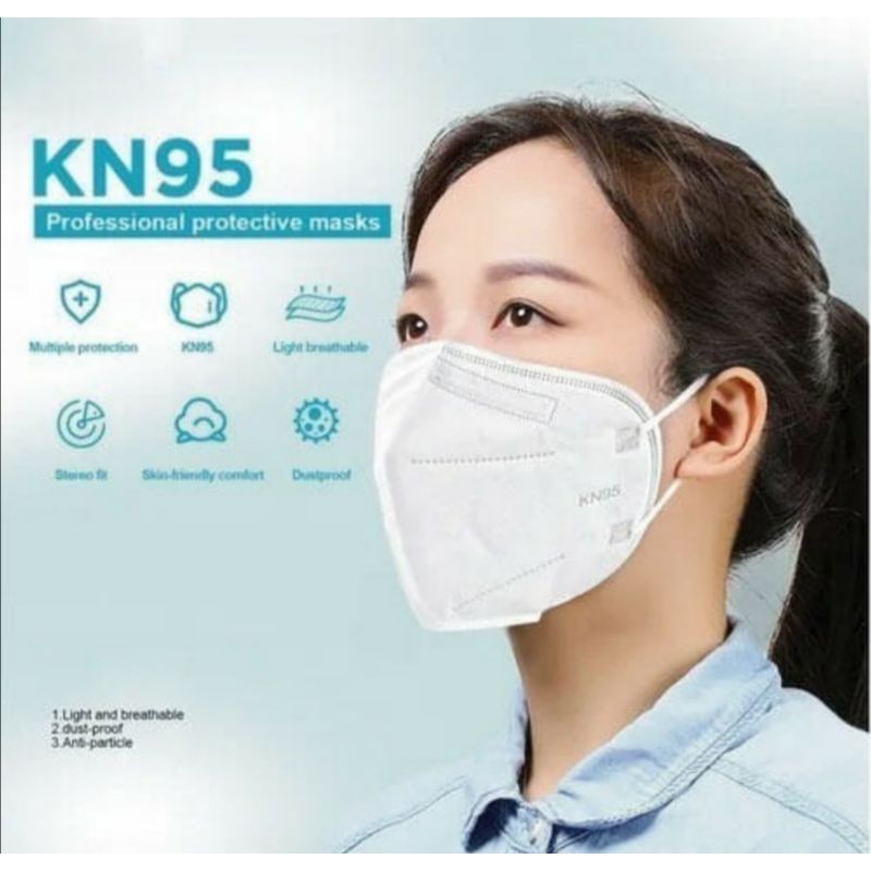 Masker medis 5 ply KN95 Disposable Respirator