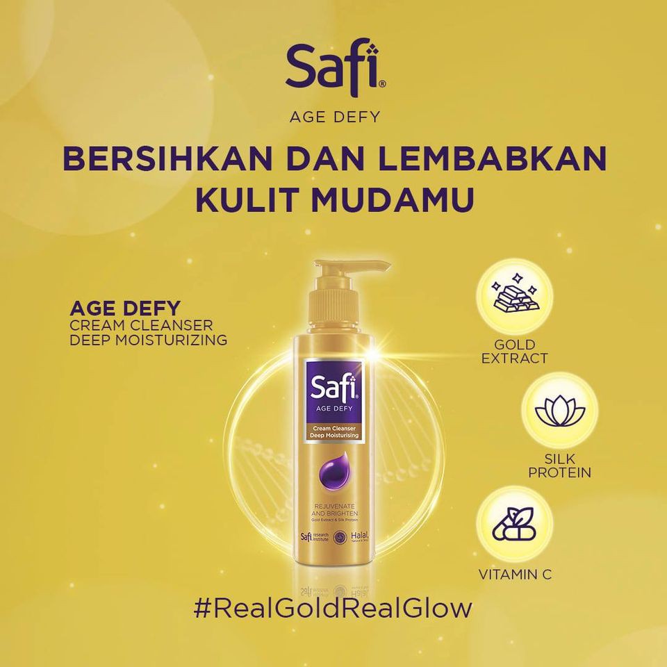 SAFI AGE DEFY CREAM CLEANSER DEEP MOISTURISING 150ML