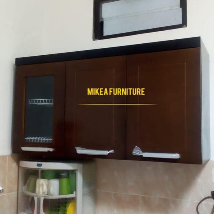 LEMARI DAPUR RAK PIRING GANTUNG