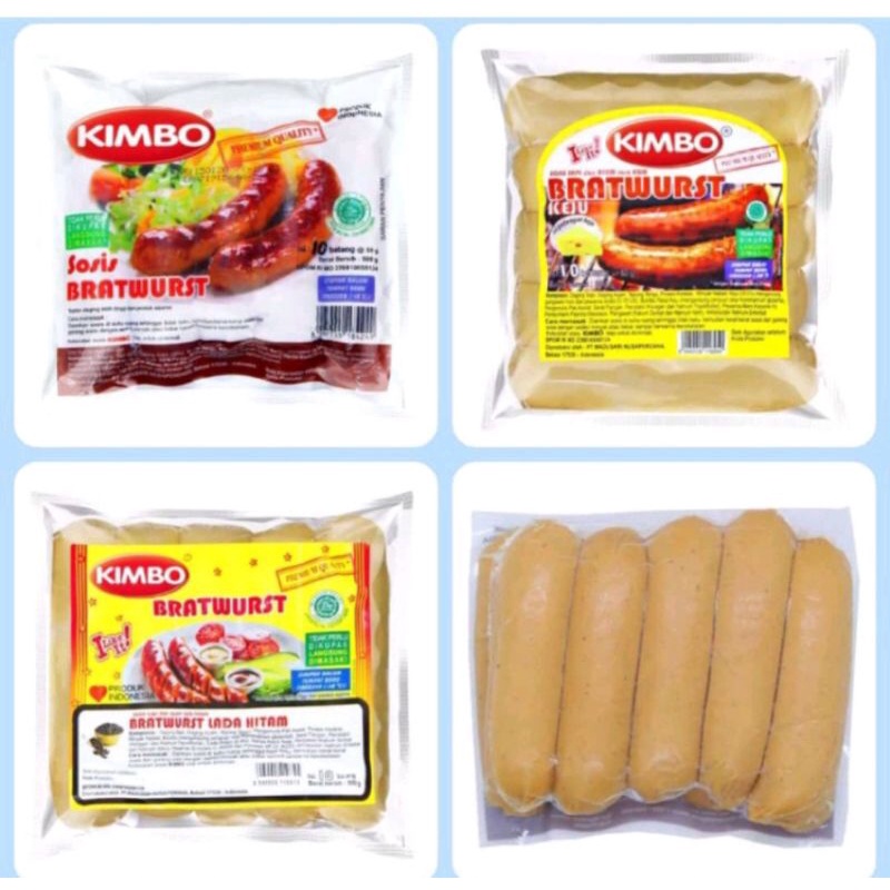 

kimbo mini bratwurst original isi 10