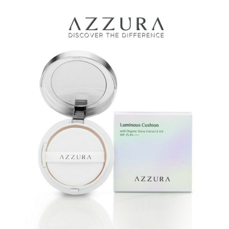 Azzura Luminous Cushion|SPF 25 PA++|Medium to High Coverage - Cusion Azzura