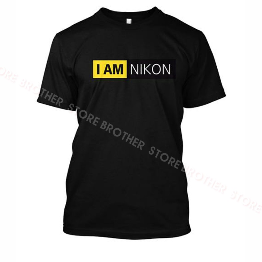 Kaos Distro Im Nikon Yellow - Black Premium