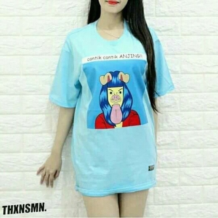 Terlaris Kaos Distro Thanksinsomnia Kaos Cantik Cantik Anjing