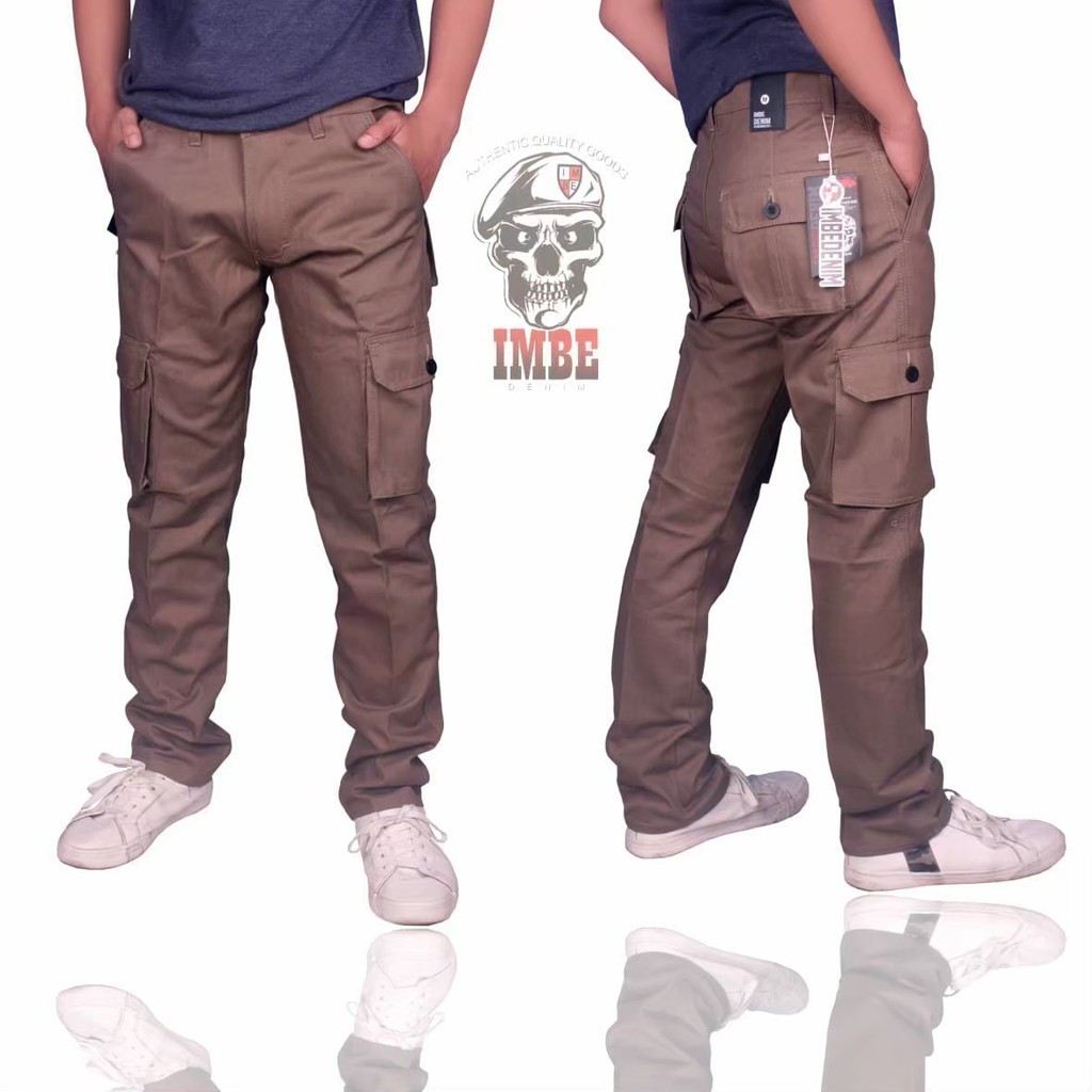  celana  pria RR ORI Celana  Pria Heavy stone  CREAM CREAM 