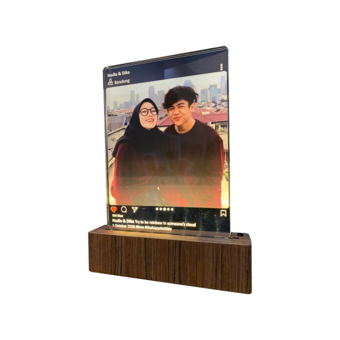 

Instagram LED Acrylic Custom - Hadiah Unik/Kado Ulang Tahun/Pernikahan Murah