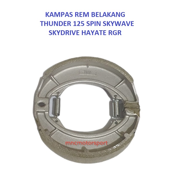 KAMPAS REM BELAKANG BINA THUNDER 125 SPIN SKYWAVE SKYDRIVE HAYATE RGR