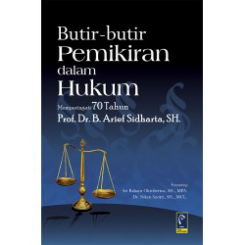 

BUKU BUTIR BUTIR PEMIKIRAN DALAM HUKUM