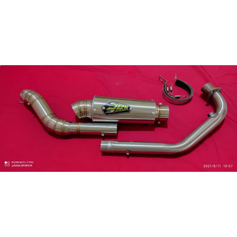 KNALPOT RACING JRM SATRIA FU/KNALPOT RACING JRM SONIC/KNALPOT RACING JRM CB150R/KNALPOT RACING JRM V