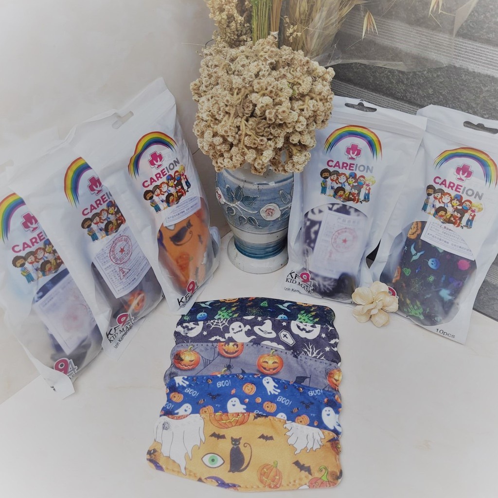MASKER KF94  ANAK MOTIF KARAKTER ANAK 4-14 TAHUN | MASKER EVO ANAK COWOK DAN CEWEK | MULTISTORE