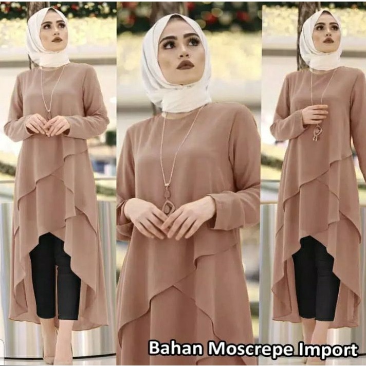 Tunik Meicy Jumbo Baju Trend Masakini Model Terbaru Terlaris