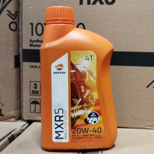 OLI MESIN MOTOR REPSOL MXR5 / MXR 5 20W-40 800 ML