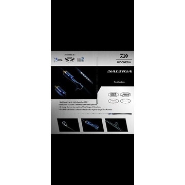 Rod Daiwa Saltiga LJ New 2022 LJ 63HB-S (OH)