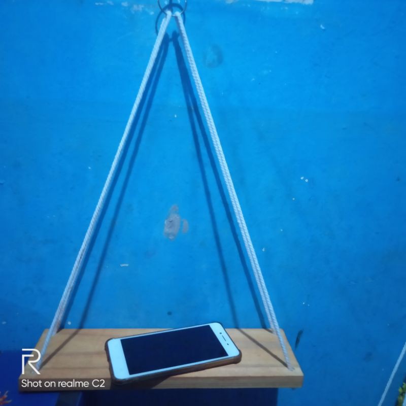 rak dinding gantung 20cm