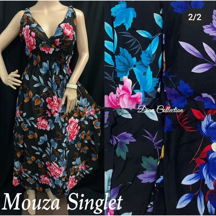 Mouza Singlet Bunga 07