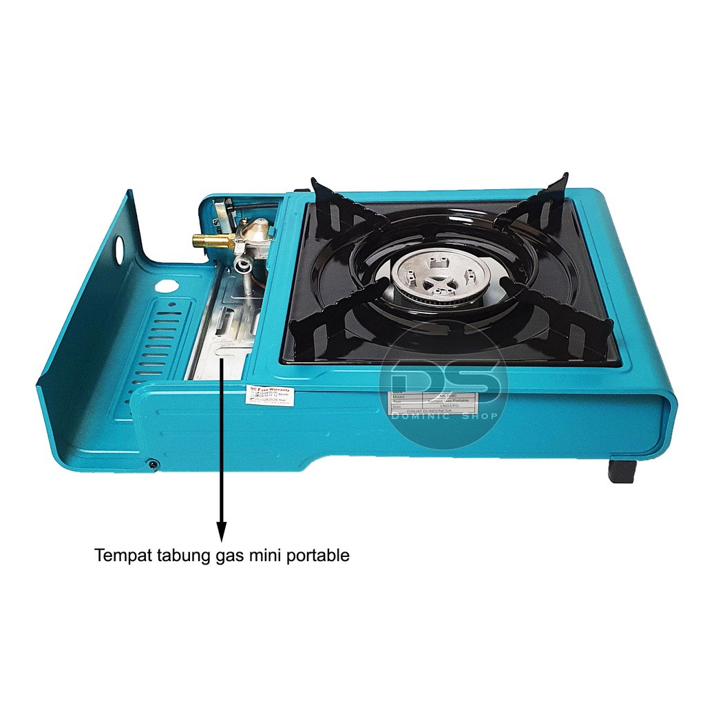 IDOLAKU Kompor Portable Niko Gas Stove Portable NIKO NK-268 kompor mini portable Niko Semarang