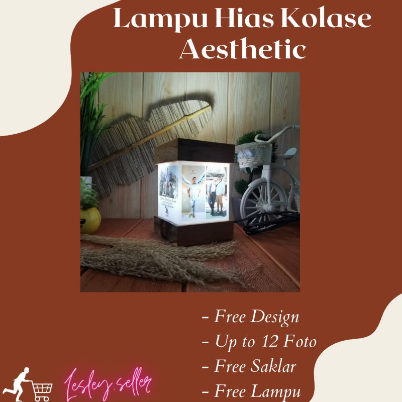 [COD] Lampu Hias Kolase Custom Foto Aesthetic Dekorasi Kamar Special