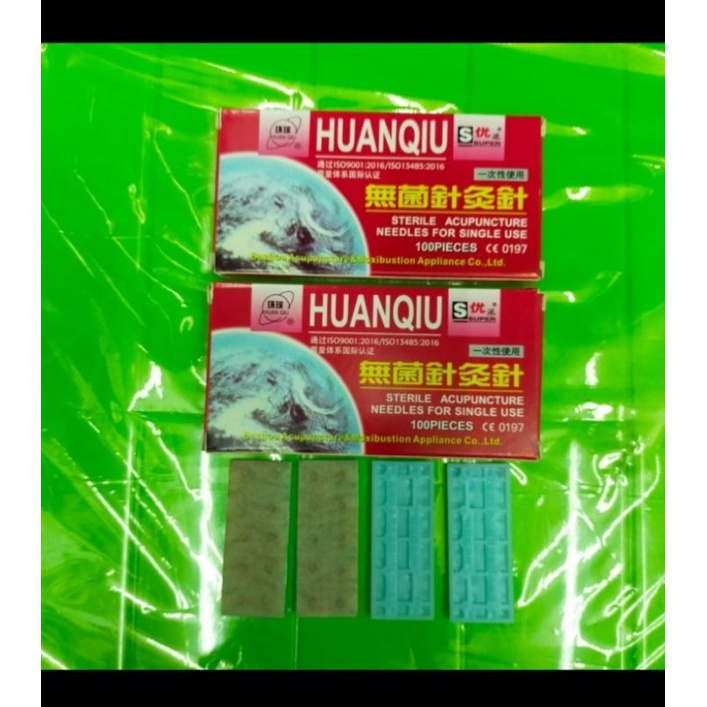 PRESS NEEDLE HUANQIU / JARUM TELINGA AKUPUNTUR