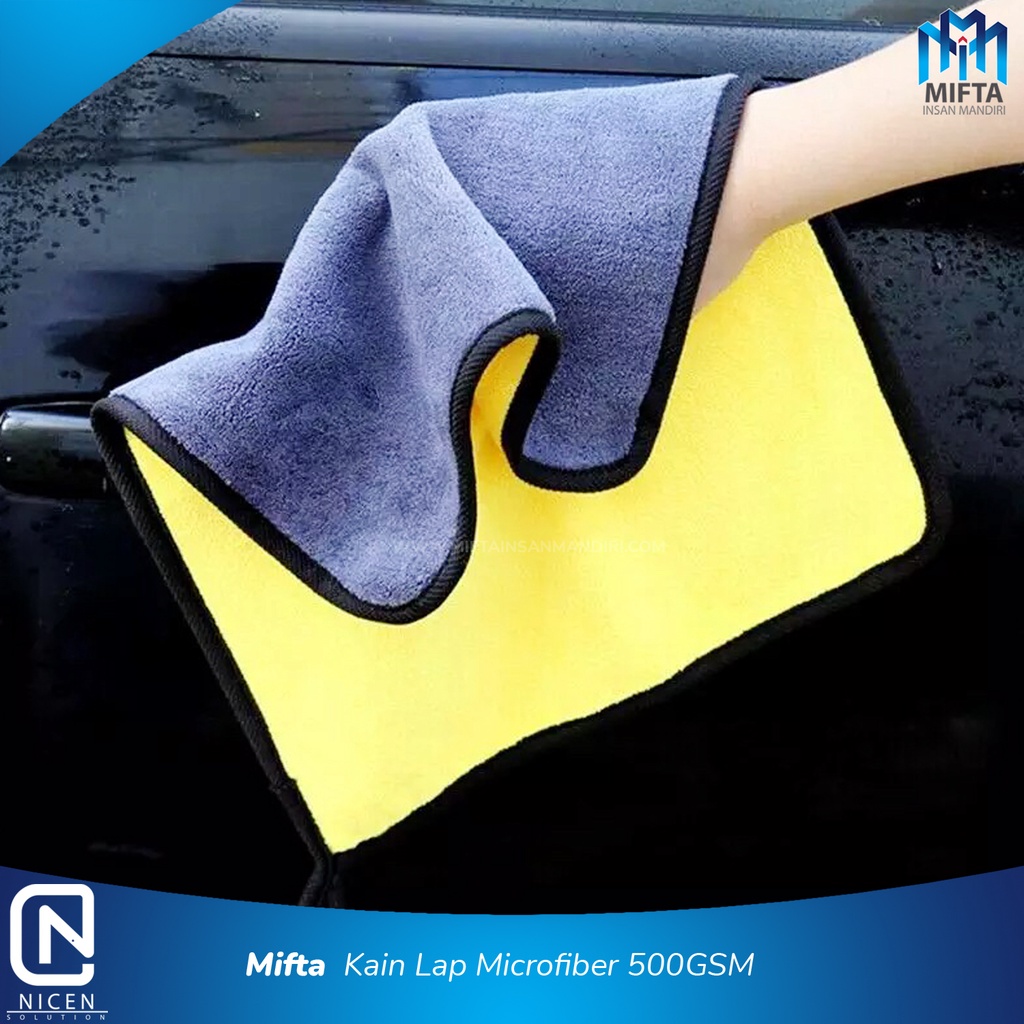 KAIN LAP MICROFIBER NICEN 500GSM / MIKRO FIBER LAP MOBIL / MIKROFIBER