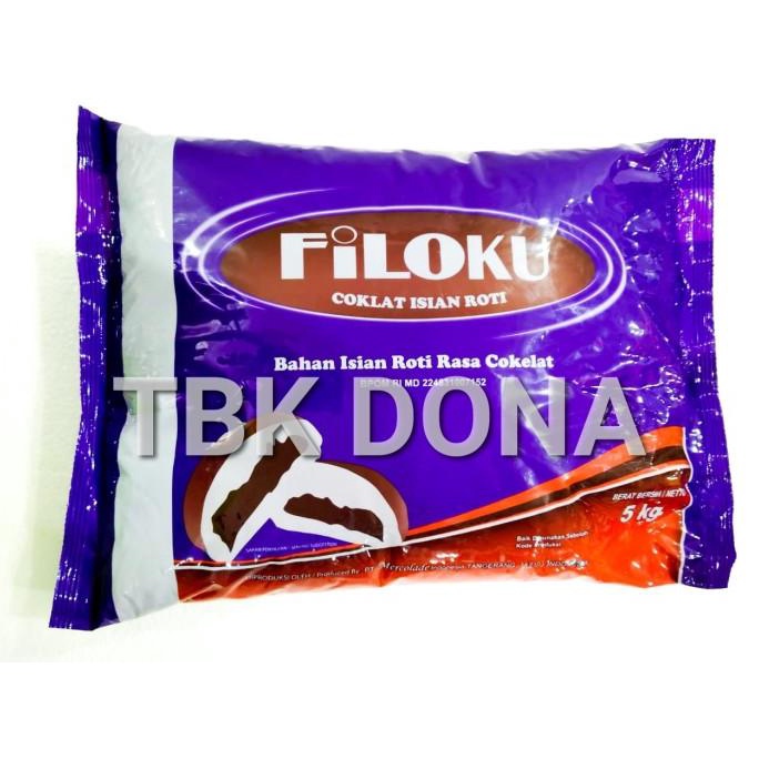 

FILOKU COKLAT FILLING 5 KG MURAH / SELAI COKLAT FILOKU 5 KG MURAH