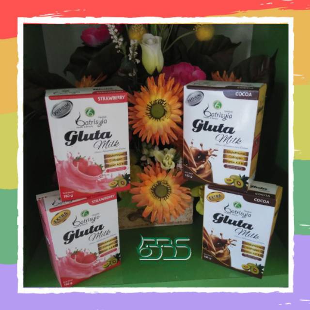 

Premium Gluta Milk Drink Strawbery 150gr Batrisyia