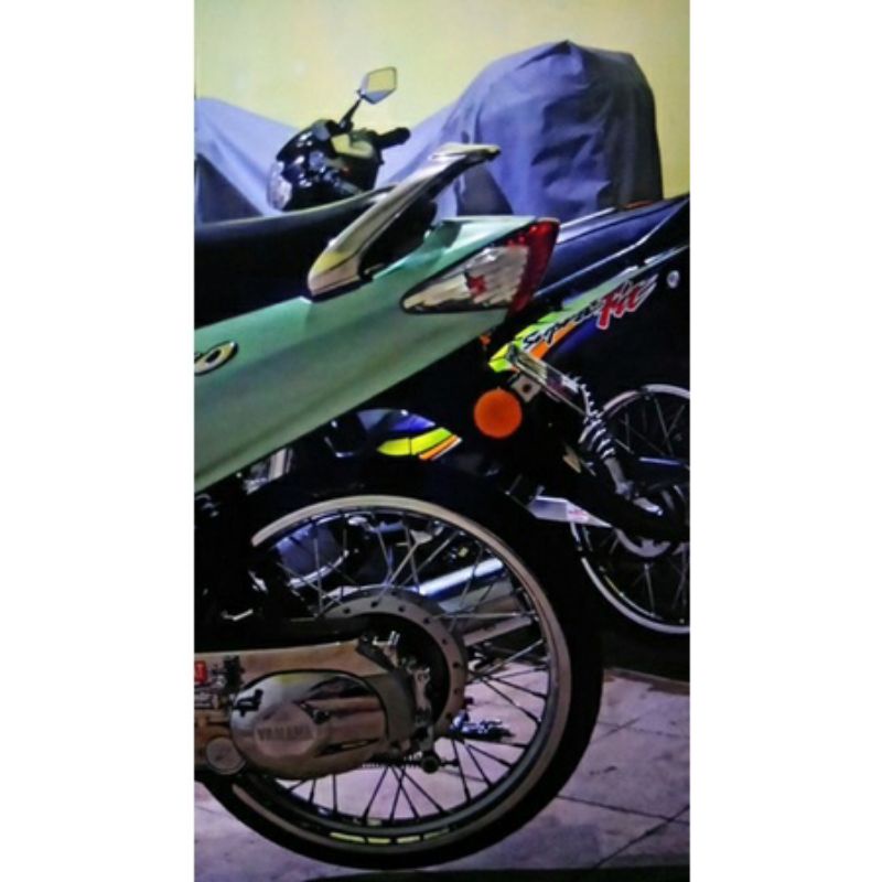 mata kucing vario 125/150  viet plus breket / mata kucing bulat / mata kucing motor