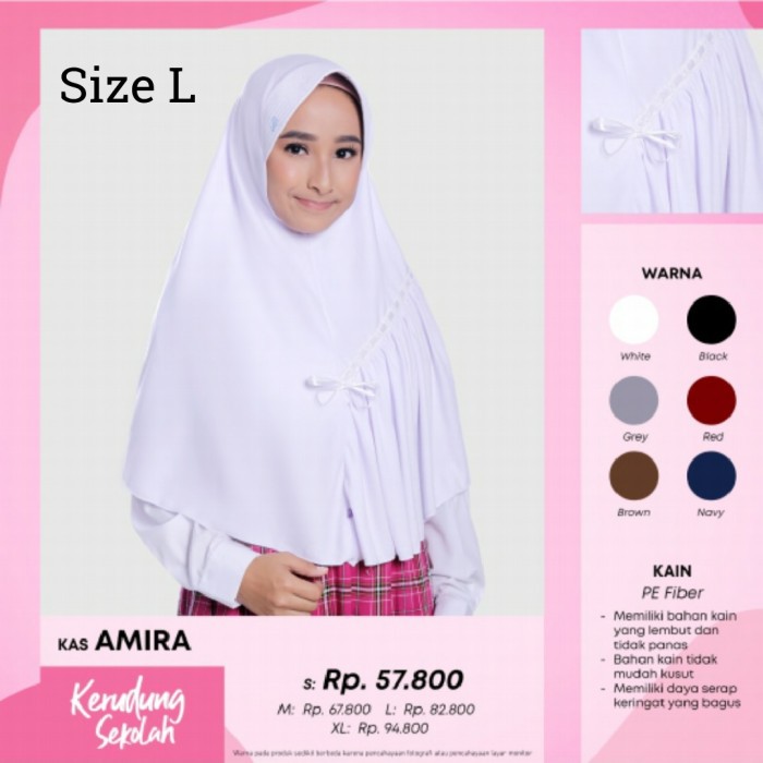 Hijab Instan Rabbani Amira L Jilbab Rabbani Khimar Scarf Kerudung