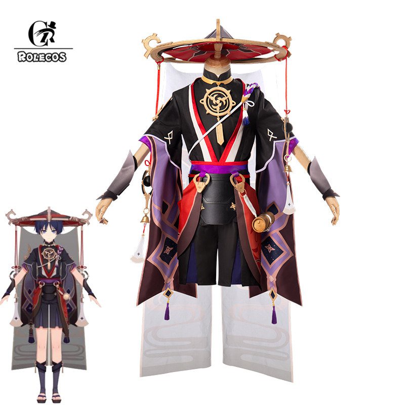 Scaramouche Cosplay Costume Game Genshin Impact Scaramouche Cosplay Costume Men Outfits Ha00