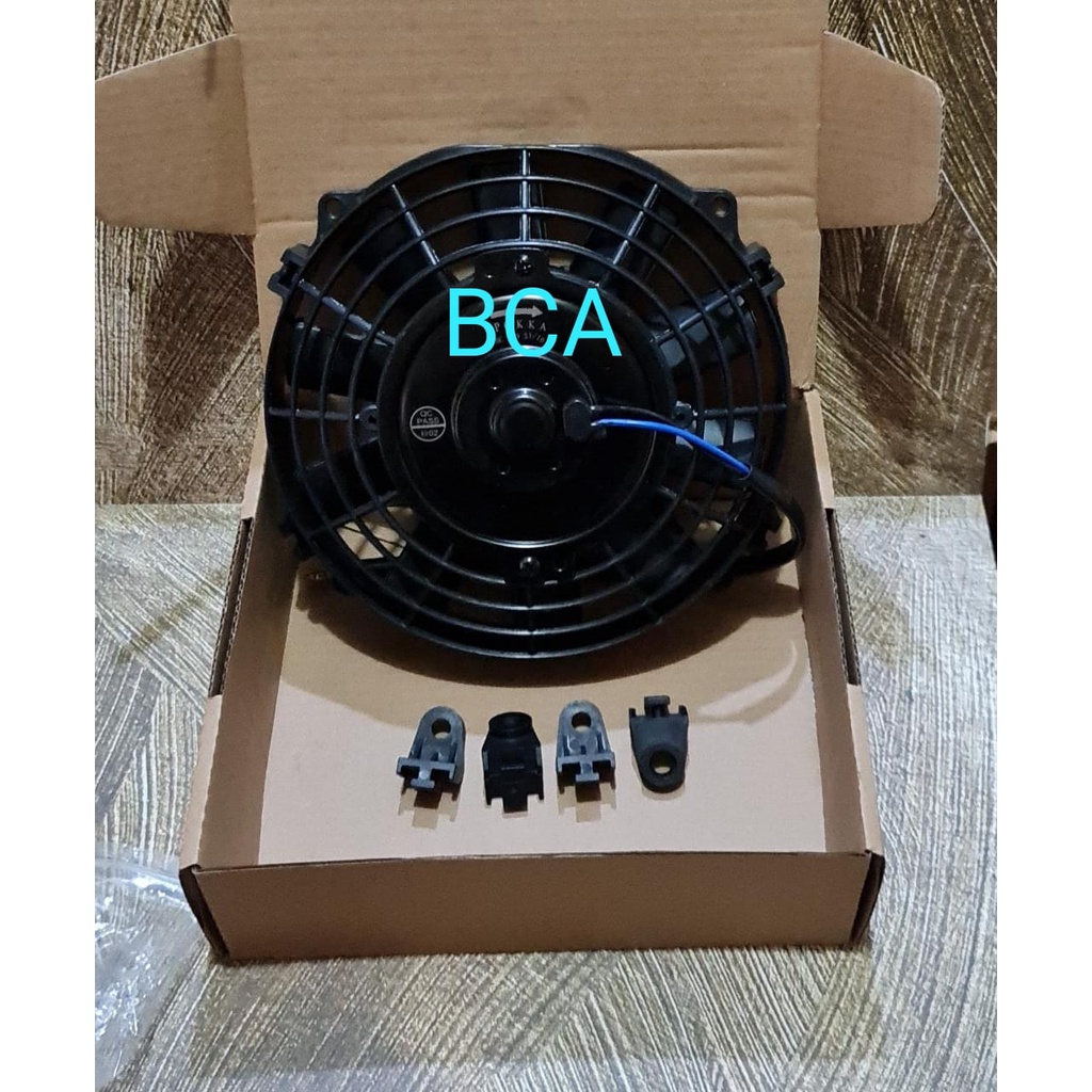 Extra Fan Kondensor Ac Mobil Universal 8 inchi EXTRAFAN HISAP TIUP 8 INCI INCH