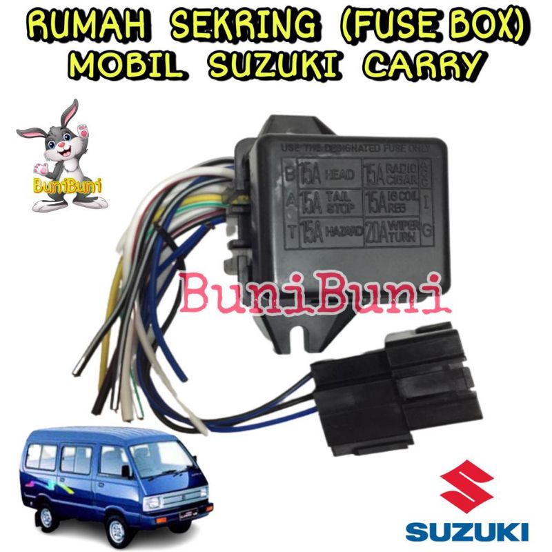 Fuse Box / Rumah Sekring Sikring Untuk Mobil Suzuki CARRY EKSTRA 1.0 / ST100