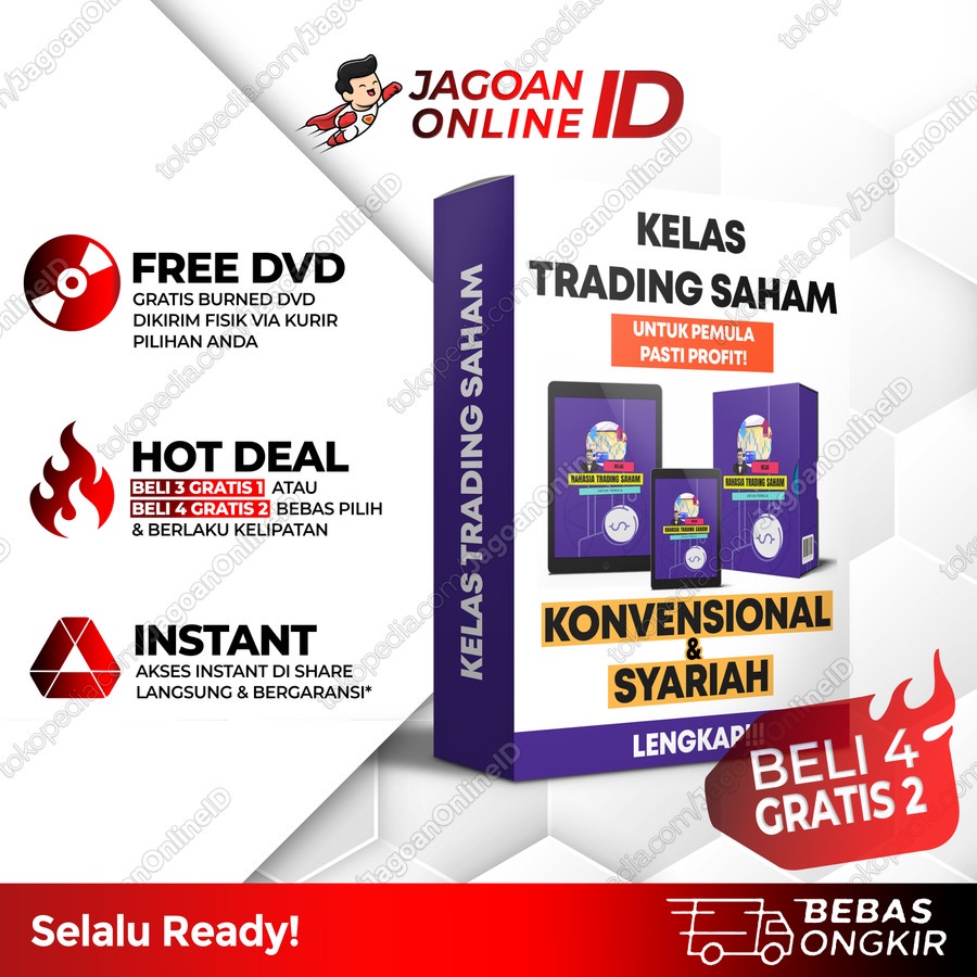 

[JGG] Ecourse Kelas Trading Konven&Syariah Untuk Pemula