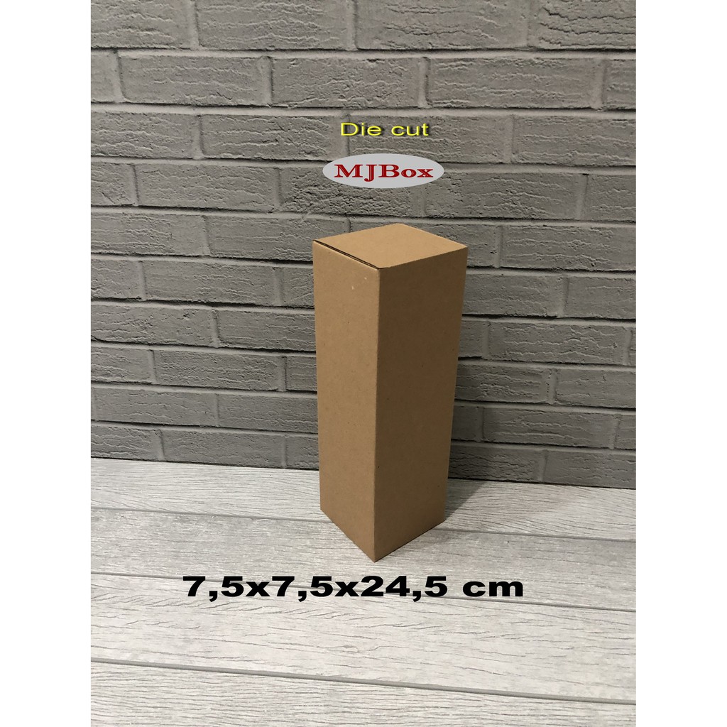 Kardus.7,5x7,5x24,5  cm..........Die Cut  ( untuk pembelian di atas 10 pcs harga lebih murah )-1