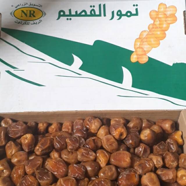 

- akifabidOS - Kurma Sukari Al Qosim kemasan 250gr, 500gr dan 1 kg