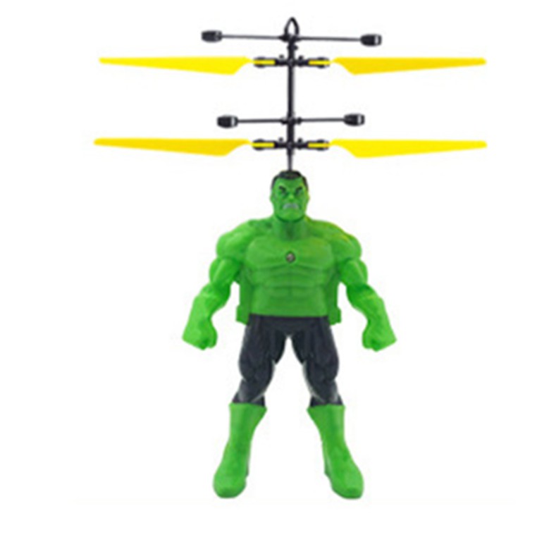 Flying avengers mainan anak cara mengendalikan menggunakan telapak tangan/Pesawat induksi/