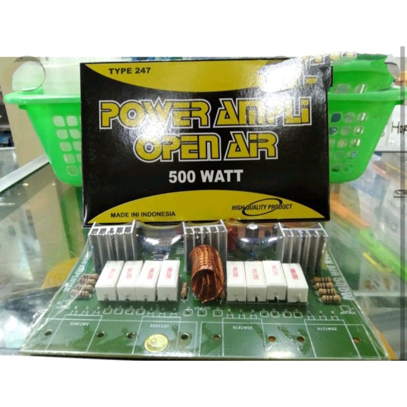 KIT Driver power amplifier open air 500w